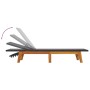 3-teiliges Gartenmöbel-Set aus synthetischem Rattan-Akazienholz von vidaXL, Liegen - Ref: Foro24-3154402, Preis: 276,16 €, Ra...