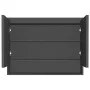 Bathroom cabinet with mirror MDF anthracite gray 80x15x60 cm by vidaXL, bathroom vanities - Ref: Foro24-331536, Price: 143,17...