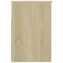 Schuhbank aus Sonoma-Eichensperrholz, 60 x 30 x 45 cm von vidaXL, Schuhregale und Schuhorganisatoren - Ref: Foro24-808741, Pr...