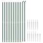 Grüner Ankerdrahtzaun mit Spikes 1,6x25 m von vidaXL, Zaunpaneele - Ref: Foro24-153932, Preis: 272,42 €, Rabatt: %