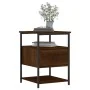Mesitas noche 2 uds madera ingeniería marrón roble 40x42x56 cm de vidaXL, Mesitas de noche - Ref: Foro24-826032, Precio: 73,71 €