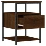 Nachttische, 2 Stück, Eichenbraun, Holzwerkstoff, 40 x 42 x 56 cm von vidaXL, Nachttische - Ref: Foro24-826032, Preis: 73,80 ...