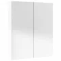 Armario de espejo de baño MDF blanco brillante 60x15x75 cm de vidaXL, Tocadores de baño - Ref: Foro24-331525, Precio: 110,93 ...