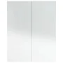 Glossy white MDF bathroom mirror cabinet 60x15x75 cm by vidaXL, bathroom vanities - Ref: Foro24-331525, Price: 110,93 €, Disc...