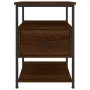 Nachttische, 2 Stück, Eichenbraun, Holzwerkstoff, 40 x 42 x 56 cm von vidaXL, Nachttische - Ref: Foro24-826032, Preis: 73,80 ...