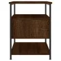 Nightstands 2 pcs oak brown engineered wood 40x42x56 cm by vidaXL, Nightstands - Ref: Foro24-826032, Price: 73,80 €, Discount: %