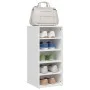 Muebles zapateros 2 uds contrachapada blanco 31,5x35x70 cm de vidaXL, Zapateros y organizadores de calzado - Ref: Foro24-8089...