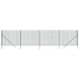 Grüner Zaun aus verzinktem Stahldraht 1,8 x 10 m von vidaXL, Zaunpaneele - Ref: Foro24-154053, Preis: 119,35 €, Rabatt: %