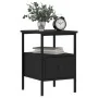 Nachttische 2 Stk. Holzwerkstoff schwarz 34x36x50 cm von vidaXL, Nachttische - Ref: Foro24-826044, Preis: 79,81 €, Rabatt: %
