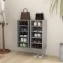 Muebles zapateros 2uds contrachapado gris hormigón 31,5x35x70cm de vidaXL, Zapateros y organizadores de calzado - Ref: Foro24...