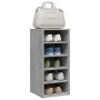 Muebles zapateros 2uds contrachapado gris hormigón 31,5x35x70cm de vidaXL, Zapateros y organizadores de calzado - Ref: Foro24...