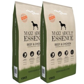 Comida seca perros Maxi Adult Essence Beef&Chicken 2 uds 30 kg