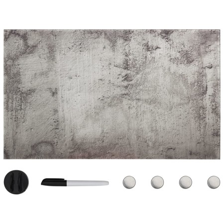 Pizarra magnética de pared vidrio 100x60 cm de vidaXL, Pizarras blancas - Ref: Foro24-327473, Precio: 73,27 €, Descuento: %