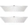 Cabezal de ducha efecto lluvia 2 uds acero inoxidable 50x50 cm de vidaXL, Cabezales de ducha - Ref: Foro24-275943, Precio: 13...