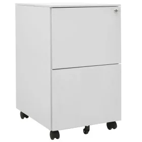 Aktenschrank aus hellgrauem Stahl 39x45x67 cm von vidaXL, Aktenschränke - Ref: Foro24-335975, Preis: 144,23 €, Rabatt: %
