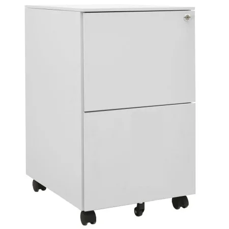 Light gray steel filing cabinet 39x45x67 cm by vidaXL, Filing cabinets - Ref: Foro24-335975, Price: 144,23 €, Discount: %