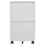 Light gray steel filing cabinet 39x45x67 cm by vidaXL, Filing cabinets - Ref: Foro24-335975, Price: 144,23 €, Discount: %