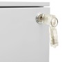 Aktenschrank aus hellgrauem Stahl 39x45x67 cm von vidaXL, Aktenschränke - Ref: Foro24-335975, Preis: 132,77 €, Rabatt: %