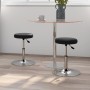 Sillas de comedor 2 unidades cuero sintético negro