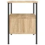 Nachttische, 2 Stück, Holzwerkstoff, Sonoma-Eiche, 34 x 36 x 50 cm von vidaXL, Nachttische - Ref: Foro24-826046, Preis: 71,81...