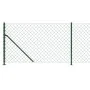 Wire fence with green flange 1x10 m by vidaXL, fence panels - Ref: Foro24-153937, Price: 53,72 €, Discount: %