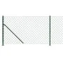 Cerca de alambre con brida verde 1x25 m de vidaXL, Paneles de vallas - Ref: Foro24-153945, Precio: 95,06 €, Descuento: %