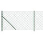 Grüner Flansch Drahtzaun 1x25 m von vidaXL, Zaunpaneele - Ref: Foro24-153945, Preis: 96,00 €, Rabatt: %