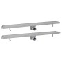 Linearer Duschablauf 2 Stück 930x140 mm Edelstahl von vidaXL, Abflüsse - Ref: Foro24-275951, Preis: 122,72 €, Rabatt: %