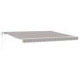 Toldo Retráctil 400 x 350 cm Gris claro