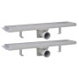 Linearer Duschablauf 2 Stück 530x140 mm Edelstahl von vidaXL, Abflüsse - Ref: Foro24-275947, Preis: 87,36 €, Rabatt: %