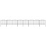 Gartenzaun mit Speerspitze aus schwarzem Stahl (1,5–1,75) x 13,6 m von vidaXL, Zaunpaneele - Ref: Foro24-277746, Preis: 659,9...