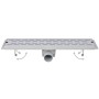 Desagüe lineal de ducha 2 piezas 830x140 mm acero inoxidable de vidaXL, Desagües - Ref: Foro24-275956, Precio: 96,05 €, Descu...