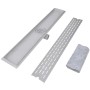 Linearer Duschablauf 2 Stück 830x140 mm Edelstahl von vidaXL, Abflüsse - Ref: Foro24-275956, Preis: 96,05 €, Rabatt: %