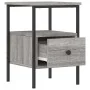 Nightstands 2 units Sonoma gray engineered wood 34x36x50 cm by vidaXL, Nightstands - Ref: Foro24-826050, Price: 72,39 €, Disc...