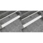 Linear shower drain 2 pcs bubble 930x140 mm stainless steel by vidaXL, Drains - Ref: Foro24-275969, Price: 95,93 €, Discount: %