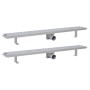 Linearer Duschablauf 2 Stk. Blase 930x140 mm Edelstahl von vidaXL, Abflüsse - Ref: Foro24-275969, Preis: 95,93 €, Rabatt: %