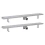 Linearer Duschablauf 2 Stk. Blase 930x140 mm Edelstahl von vidaXL, Abflüsse - Ref: Foro24-275969, Preis: 94,49 €, Rabatt: %