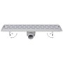 Linear shower drain 2 pcs bubble 930x140 mm stainless steel by vidaXL, Drains - Ref: Foro24-275969, Price: 95,93 €, Discount: %