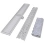 Linearer Duschablauf 2 Stk. Blase 930x140 mm Edelstahl von vidaXL, Abflüsse - Ref: Foro24-275969, Preis: 95,93 €, Rabatt: %