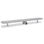 Linear shower drain 2 pcs bubble 930x140 mm stainless steel by vidaXL, Drains - Ref: Foro24-275969, Price: 94,49 €, Discount: %