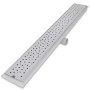 Linear shower drain 2 pcs bubble 930x140 mm stainless steel by vidaXL, Drains - Ref: Foro24-275969, Price: 95,93 €, Discount: %