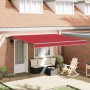 Toldo Retráctil with Rojo 400 x 350 cm tela