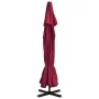 Garden umbrella with portable red base by vidaXL, Umbrellas - Ref: Foro24-276325, Price: 333,45 €, Discount: %