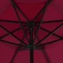 Garden umbrella with portable red base by vidaXL, Umbrellas - Ref: Foro24-276325, Price: 333,45 €, Discount: %