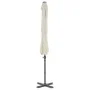 Sombrilla de jardín con base portátil color arena de vidaXL, Sombrillas - Ref: Foro24-276331, Precio: 274,52 €, Descuento: %