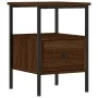 Nachttische, 2 Stück, Eichenbraun, Holzwerkstoff, 34 x 36 x 50 cm von vidaXL, Nachttische - Ref: Foro24-826052, Preis: 71,81 ...