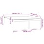 Toldo Retráctil Manual Azul y 450 x 300 cm tela