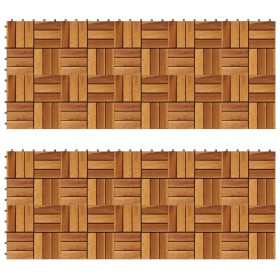 Baldosas de porche acacia 20 piezas 30x30 cm by vidaXL, Floors and carpets - Ref: Foro24-271792, Price: 83,39 €, Discount: %