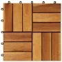 Baldosas de porche acacia 20 piezas 30x30 cm de vidaXL, Suelos y moquetas - Ref: Foro24-271792, Precio: 79,03 €, Descuento: %