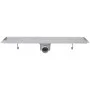 Linear shower drain 2 pcs bubble 630x140 mm stainless steel by vidaXL, Drains - Ref: Foro24-275948, Price: 102,22 €, Discount: %